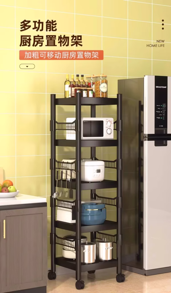 Kitchen Slim Storage Rack - Image 10